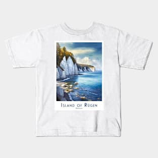 Rügen Cliffs Panorama Germany Kids T-Shirt